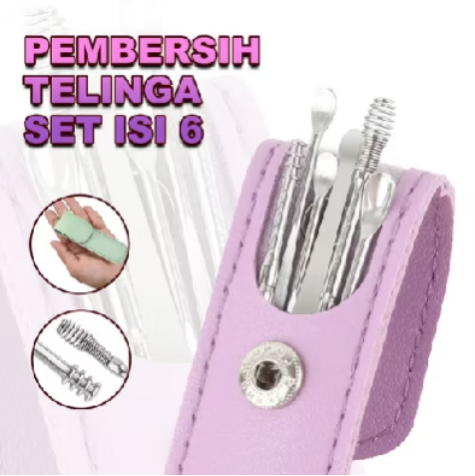 Alat Pembersih Telinga Full Set isi 6